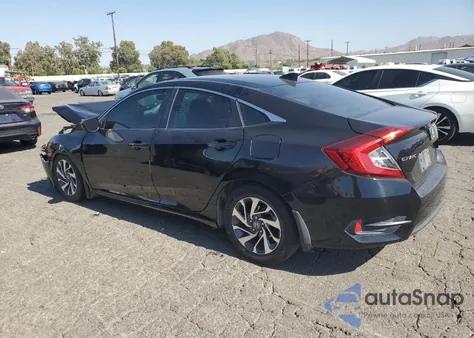 2018 Honda Civic Ex z USA, uszkodzony, nr VIN 2HGFC2F71JH537878